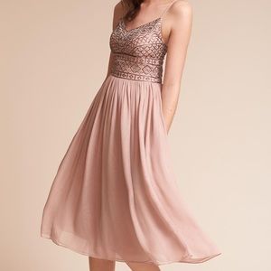 NWT BHLDN Bristol Dress Sz 16 Iris Pink Bridesmaid